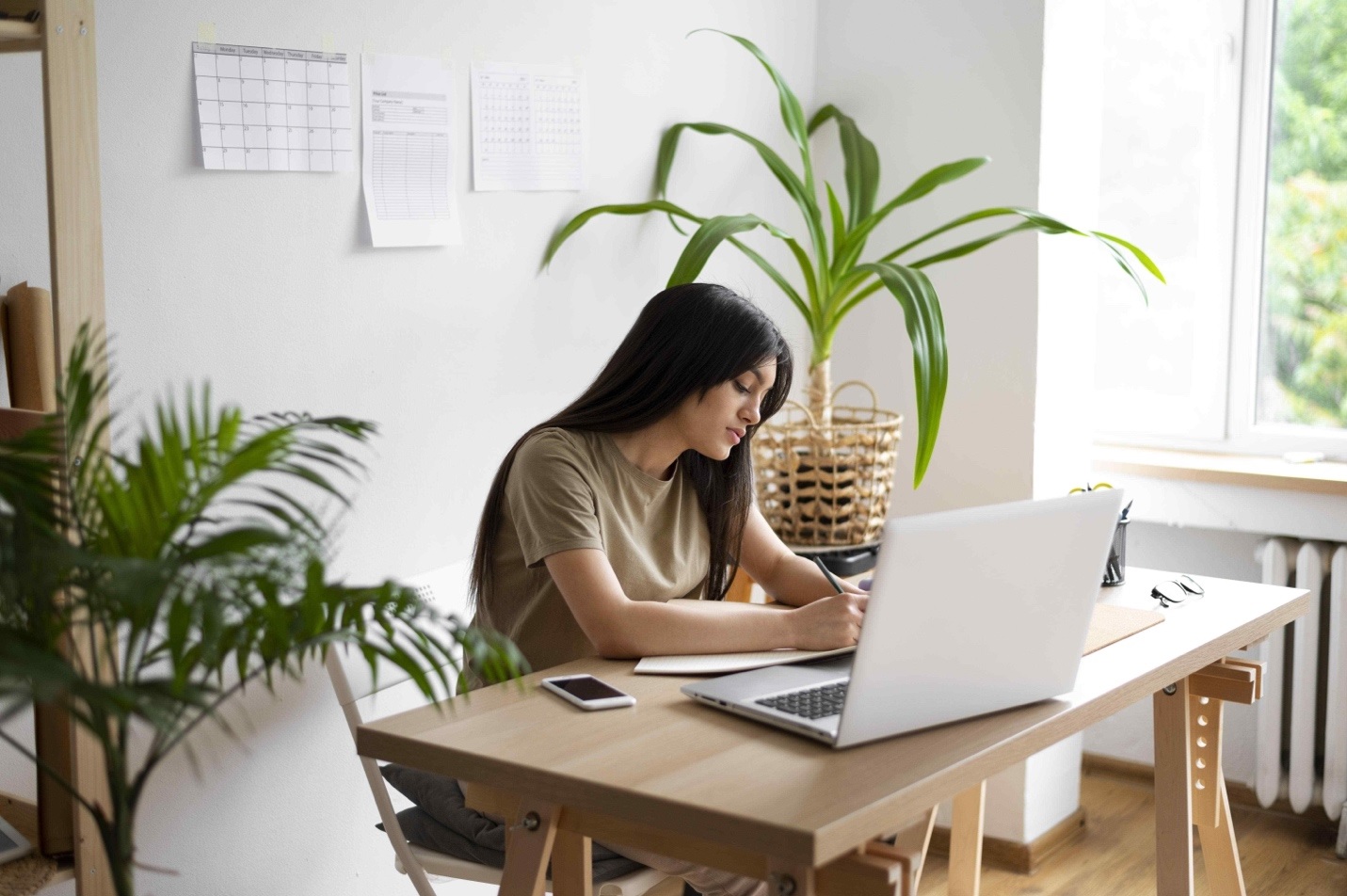 woman,laptop,planning