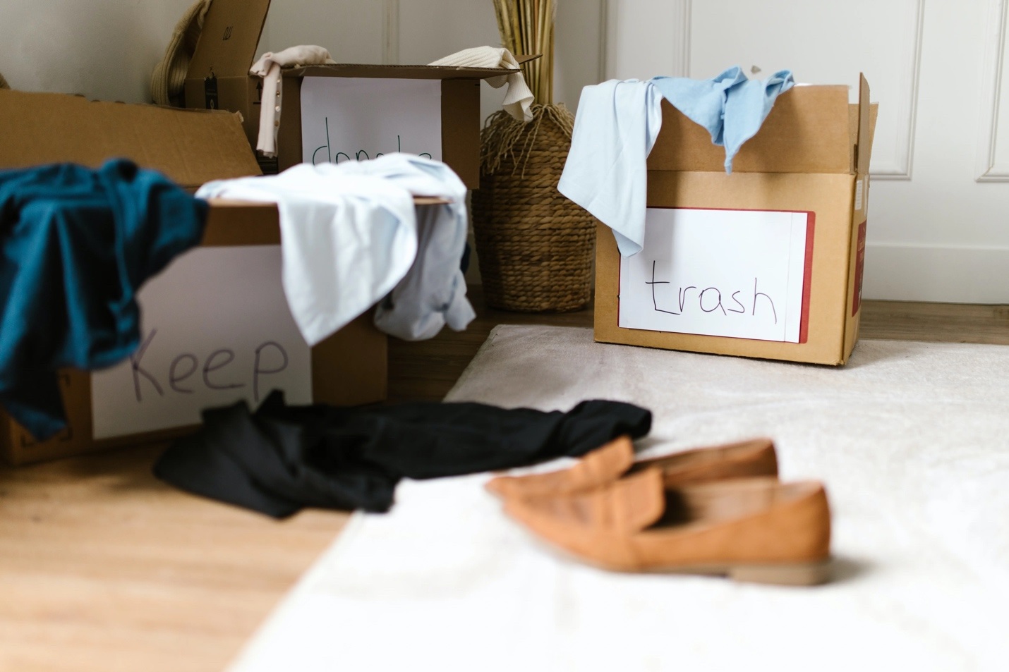 box,organize,clothes
