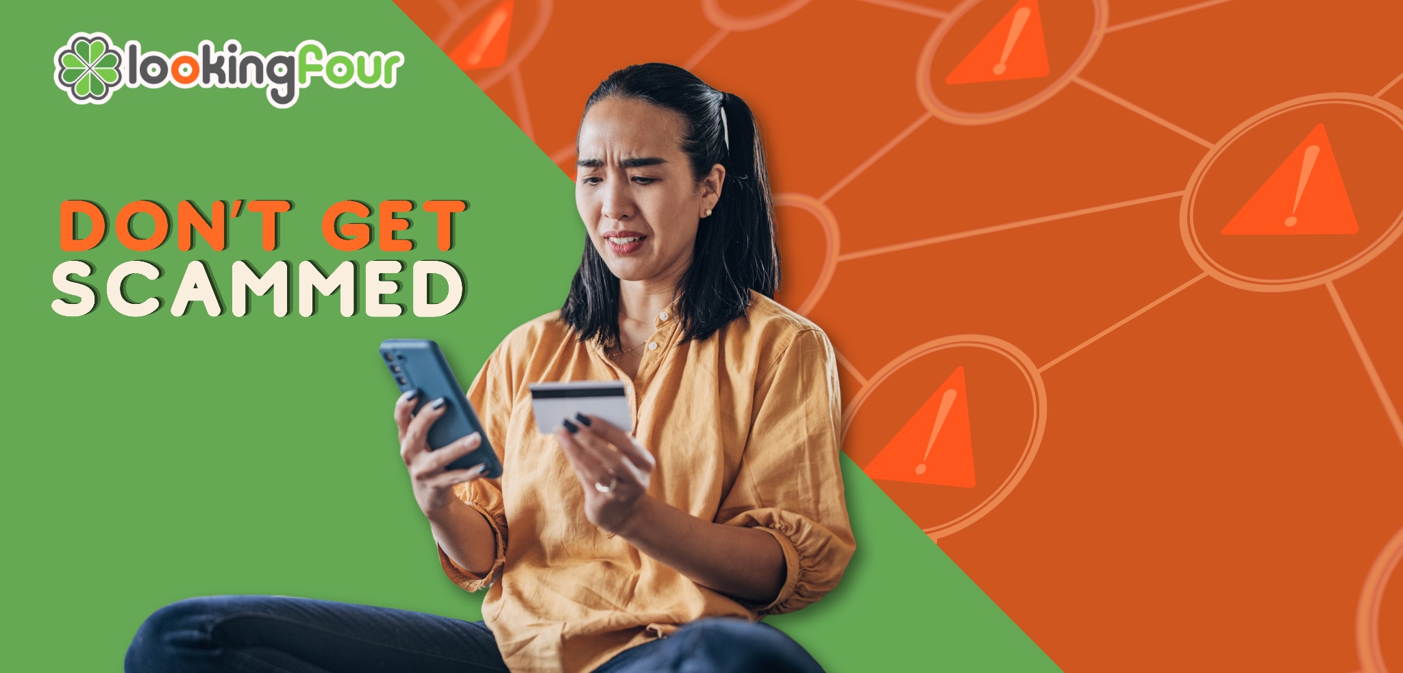 woman,looking,smartphone,creditcard
