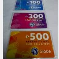 Globe prepaid card worth 500