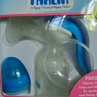 Manual breast pump.