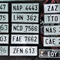 Car Plate Number Maker Request For You (1-Pair / Front&Back)