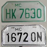 MC Motor Cycle Plate Number Maker Request For You (1-Plate)