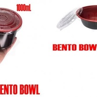 BENTO BOWL ROUND CONTAINER W/ LID (50pcs/pack)