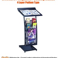 Brochure Stand 4 Layer Podium Type