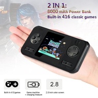 2 in 1 Classic  Dual Gaming Machine Powerbank Gameboy Handheld Game Console