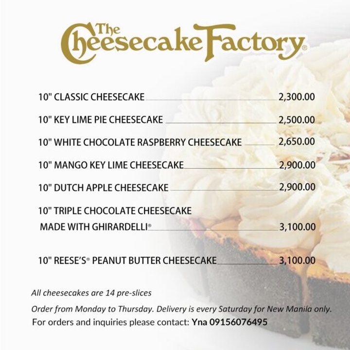 The Cheese Factory at 100.00 from National Capital Region (NCR