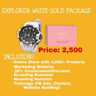 Explorer Carpe Diem Watch with Amaranth Rosy Peel Beauty Soap Package