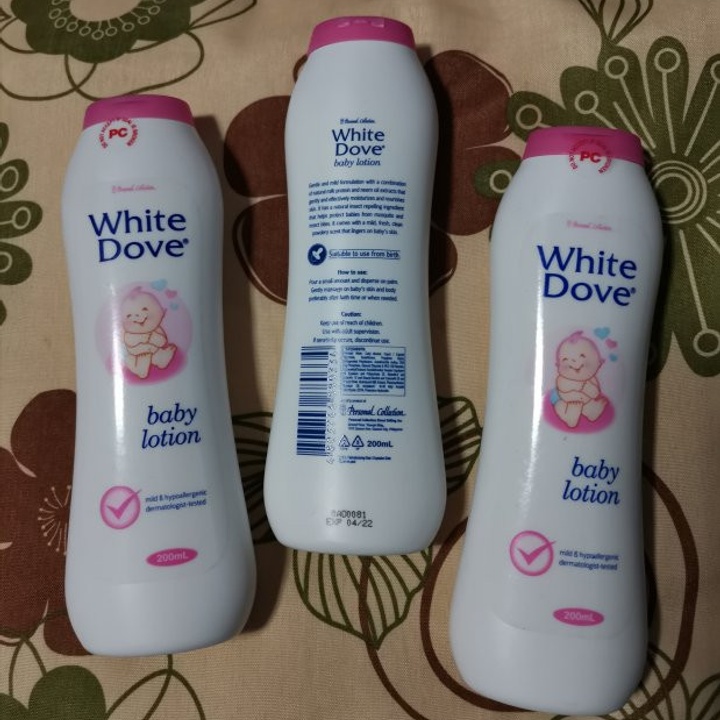 White dove baby lotion 200ml at 137.00 from Cavite. LookingFour Buy