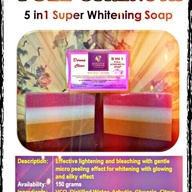DERMA CLEAR 5in1 Full Strength Whitening Soap 150g