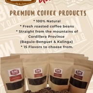 PREMIUM COFFEE BEANS-GRIND with 15 flavors to choose from and varies per grams