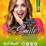 OPTI SMILE TOOTHPASTE, good for sensitive teeth