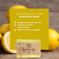 100% Organic Purifying Soap with Lemon Extract and AHA