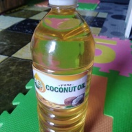 HEALTHY AND NATURAL PURE COCONUT OIL, A HEALTHY COOKING OIL - 1 LITER