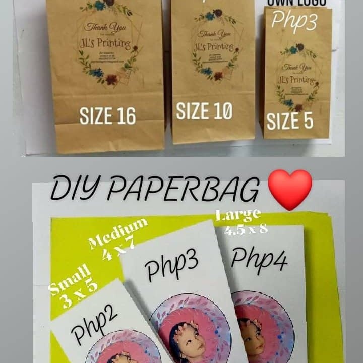 Customized Paperbag and Whitebags at 5.00 from City of Pasig ...