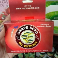 GRAPE SEED OIL EXTRACT 500mg 60pcs. softgel