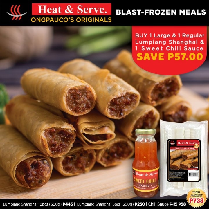 Frozen Lumpiang Shanghai (Ongpauco's Original) at 230.00 from City of
