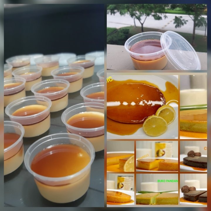 Jlo's flavored leche flan at 100.00 from City of Parañaque