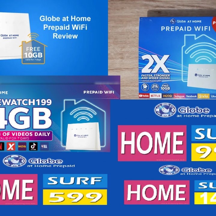 Globe at home Prepaid WIFI (OPENLINE) at 1250.00 from City of Las Piñas