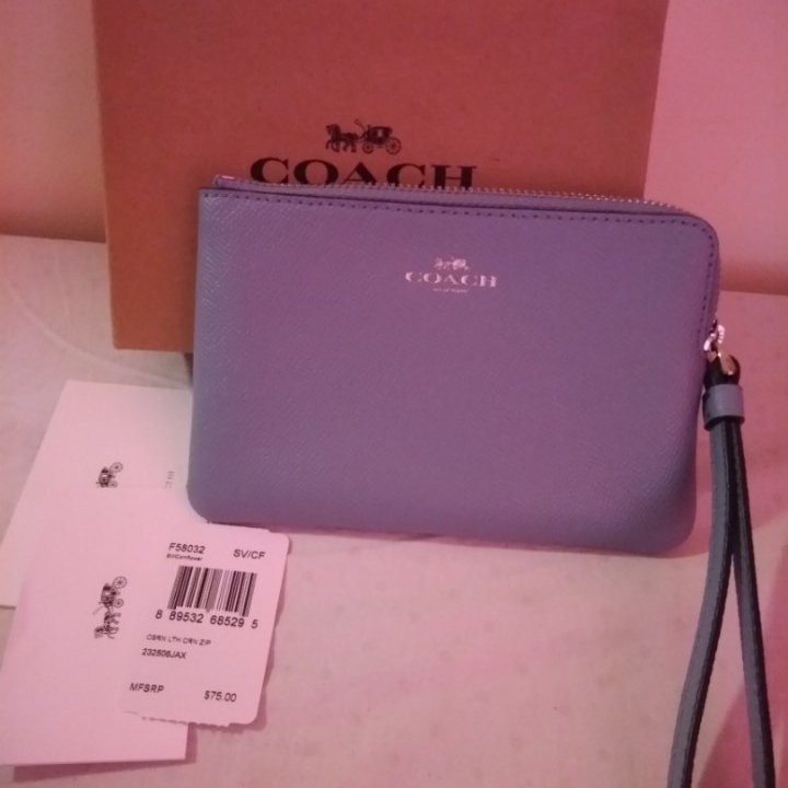 Coach wristlet wallet online price