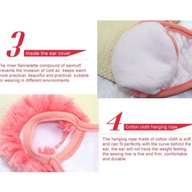 Face mask with ear cover