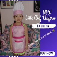 Kiddie Chef Cap and Apron set