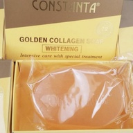 Golden collagen soap