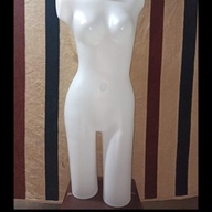 Table Top White Mannequin