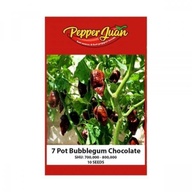 7 Pot Bubblegum Chocolate Pepper Seeds