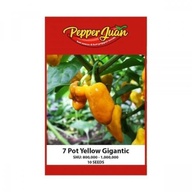 7 Pot Yellow Gigantic Pepper Seeds