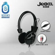 JEDEL 808MV Headset Gaming, Heavy Duty Headset With Mic, 1.5 meter long,