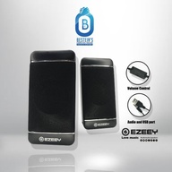 EZEEY S4 Portable Speaker, USB 2.0 High Speed and  3.5 audio jack Supported, color black