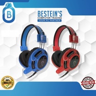 GAMING HEADSET (A-77), with LED Lights, changing colors, and detachable earpads, ALLAN