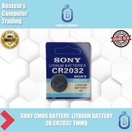 SONY CMOS BATTERY, LITHIUM BATTERY 3V CR2032 TMMQ