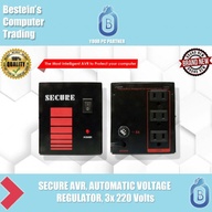 Secure AVR - Automatic Voltage Regulator | 3X 220 Volts | 500W