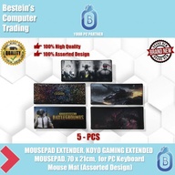 MOUSEPAD EXTENDER, KOYO GAMING EXTENDED MOUSEPAD, 70 x 21cm,  for PC Keyboard Mouse Mat