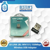 LB LINK (BL-WN151) 150Mbps Wireless USB Adapter