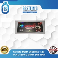 Ramsta (8GB DDR4, 2666mhz), Random Access Memory (Ram), Desktop, U-DIMM