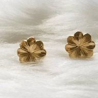 18k Saudi Gold Earrings (Pawnable)