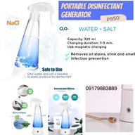 Portable disinfectant generator