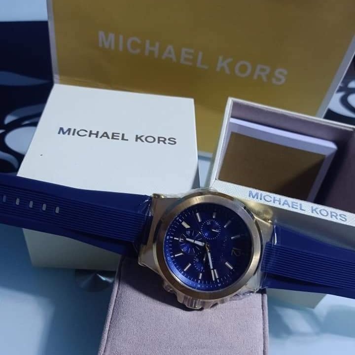 Michael Kors Chronograph Lexington Ladies Watch MK7215 Blue   WatchShopcom