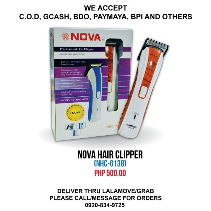 NOVA Hair Clipper at  from National Capital Region (NCR). |  LookingFour Buy & Sell Online