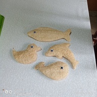 Loofah fancy designs....