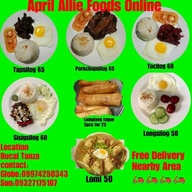 Merienda meals/breakfast
