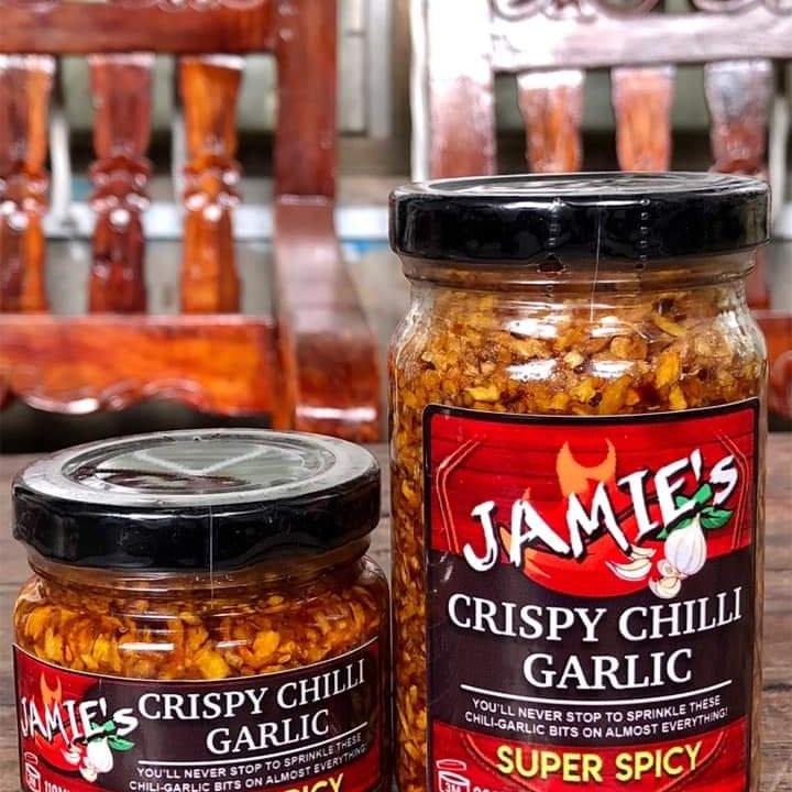 Jamie's Crispy Chili Garlic super spicy at 180.00 from Bulacan