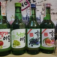 Jinro and Good day soju