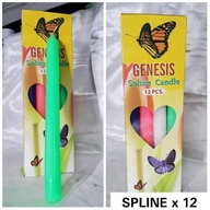 Genesis Spline Candles 12s