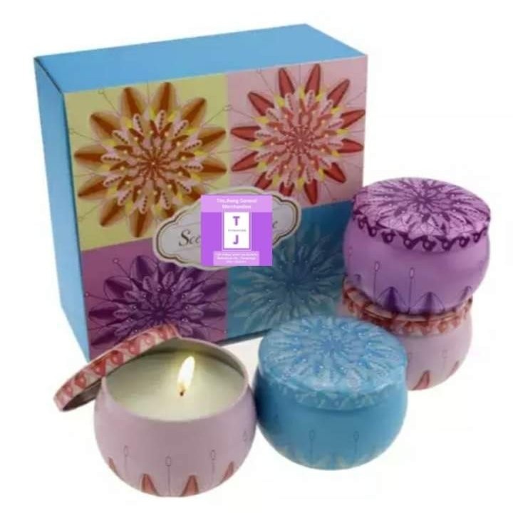 SCENTED CANDLES SET OF 4 PCS at 450.00 from Pampanga. LookingFour Buy