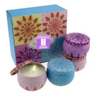 SCENTED CANDLES SET OF 4 PCS