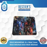 ZEUS MOUSEPAD, 8 x 10inC 2mm thick Stitched 2mm thick Stitched